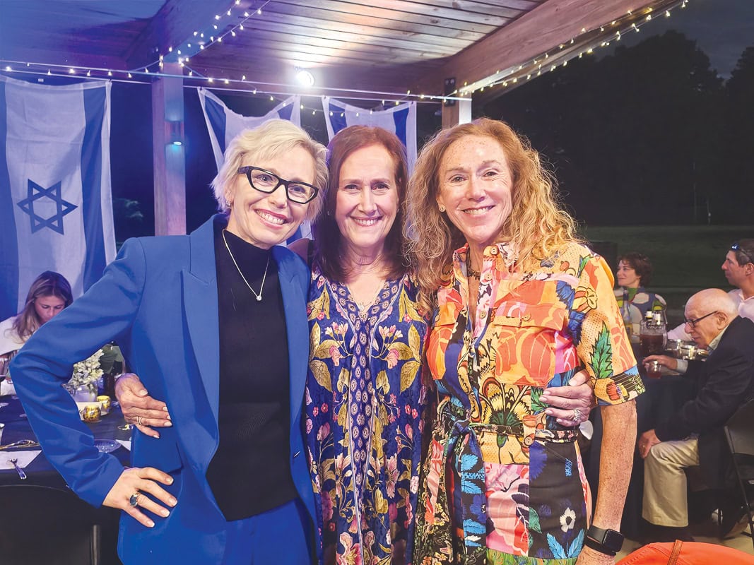 Rachelle Karp, Mona Flax, and Laura Gross.