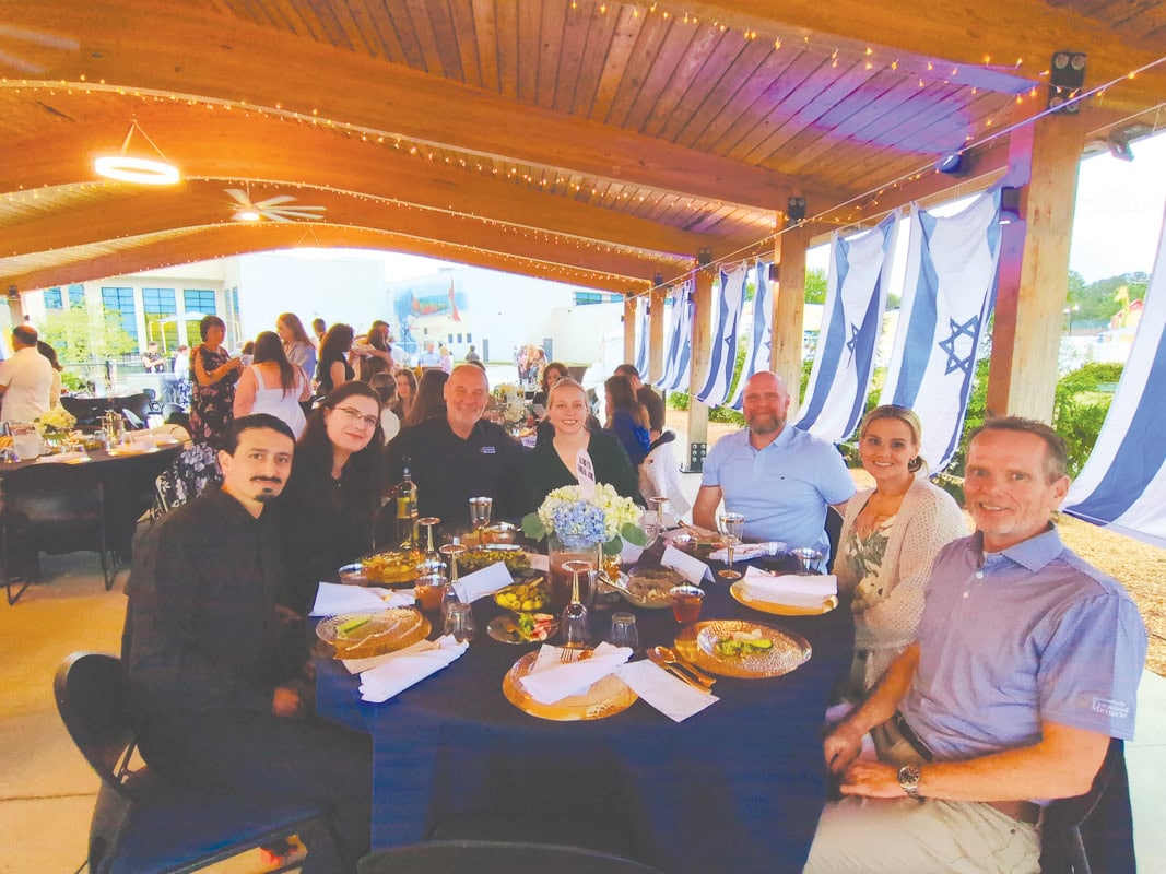 Altmeyer Funeral Home table attendees.