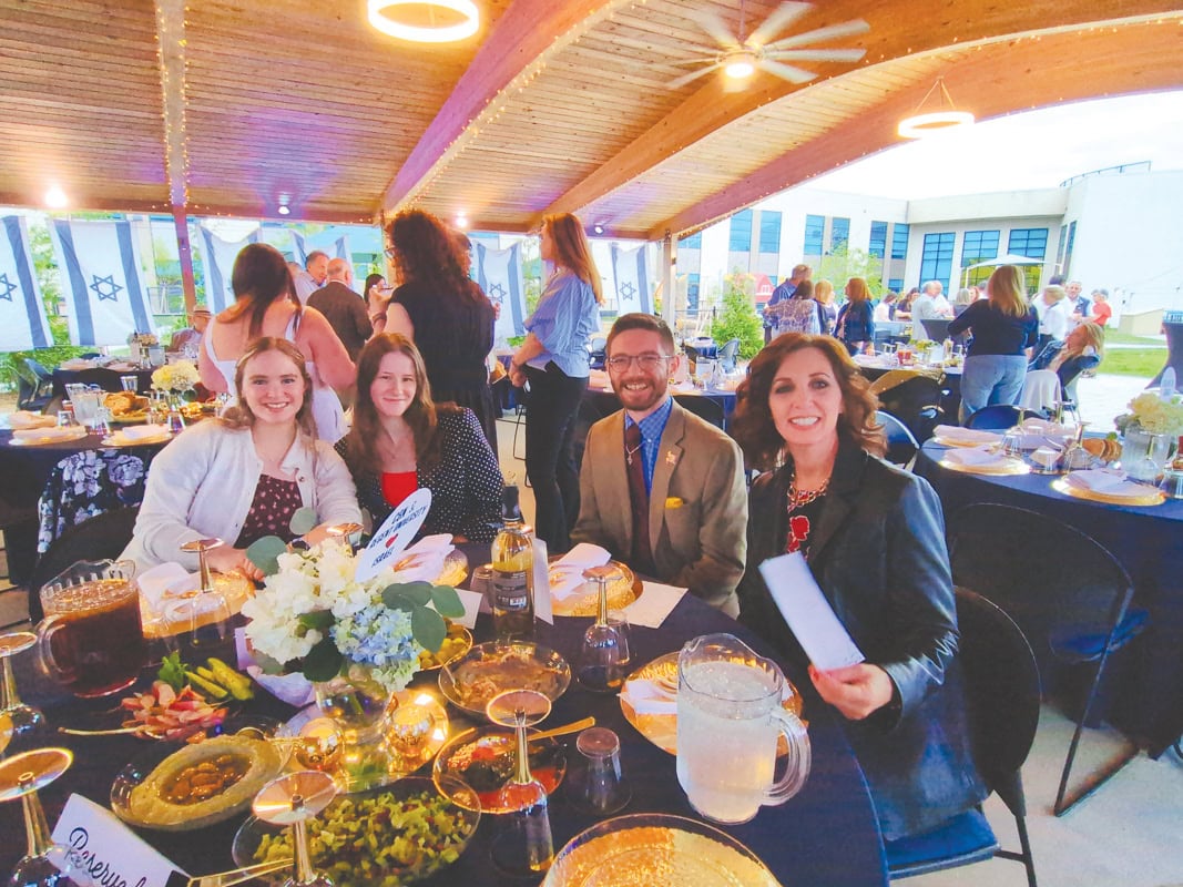 Regent University table attendees.