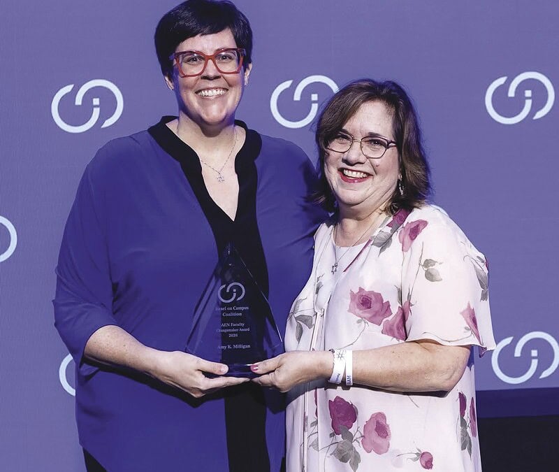 ODU ProfessorAmy Milligan receives award from national academic organization