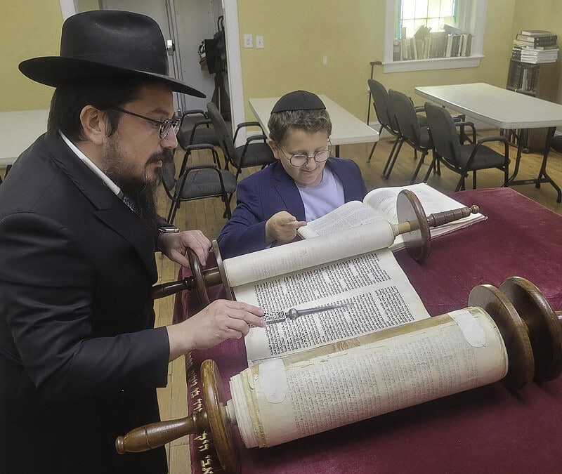Rabbi Levi’s newest trope sidekick is his own 13-year-old son