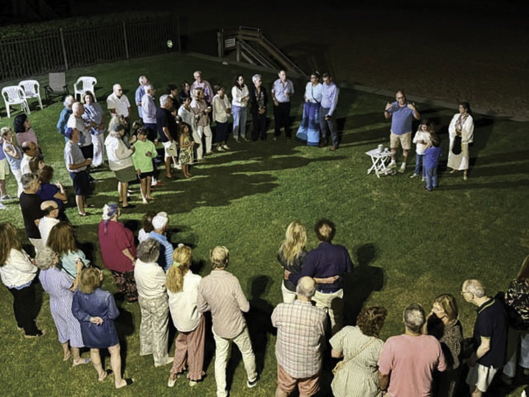 Community gathering.