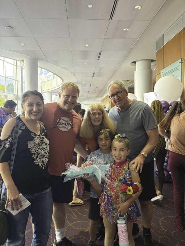 Jennie Tabakin and her family.