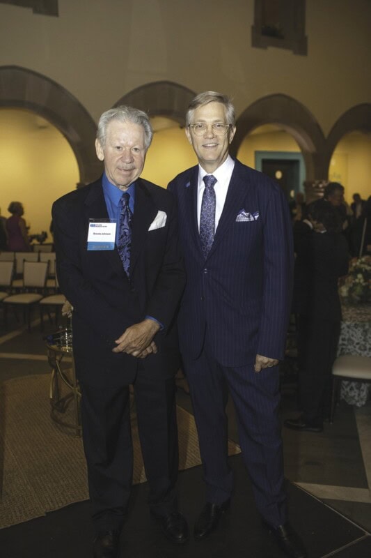 Brooks Johnson and Eric Neil at the museum.