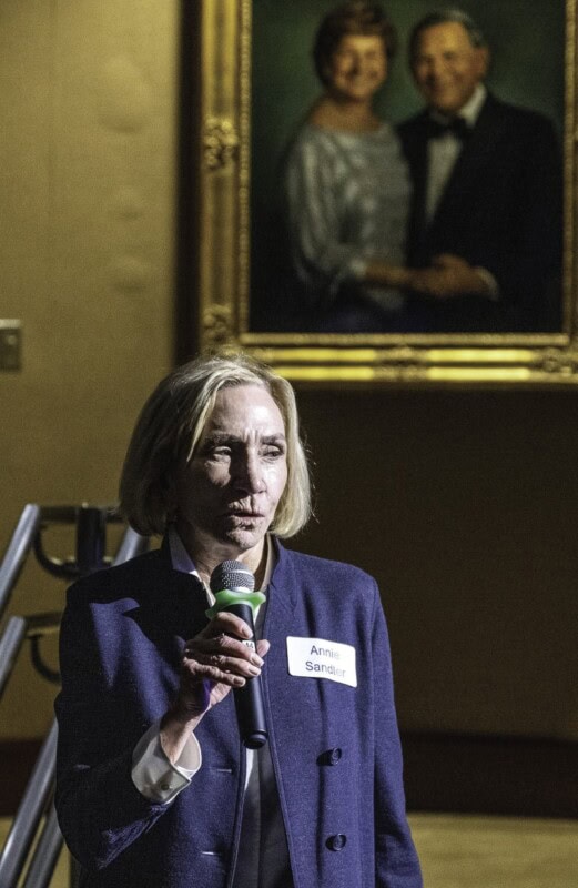 Annie Sandler, spotlighting the American Jewish Joint Distribution Committee (JDC).