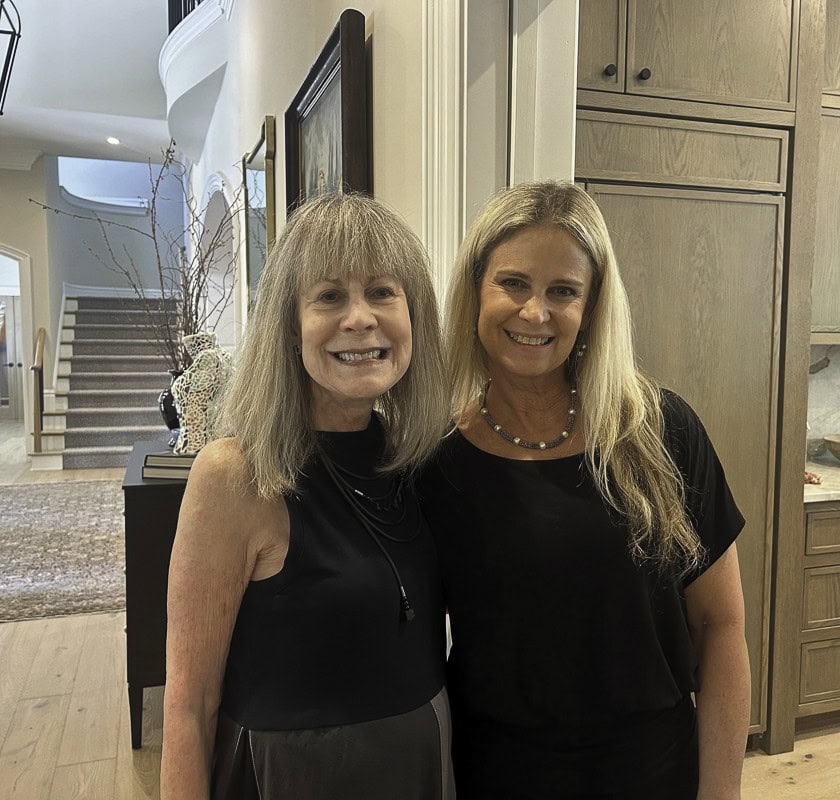Leslie Siegel and Shaye Arluk.