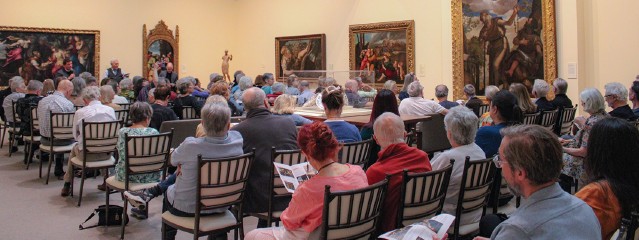 Art talks with the Center for Active Living