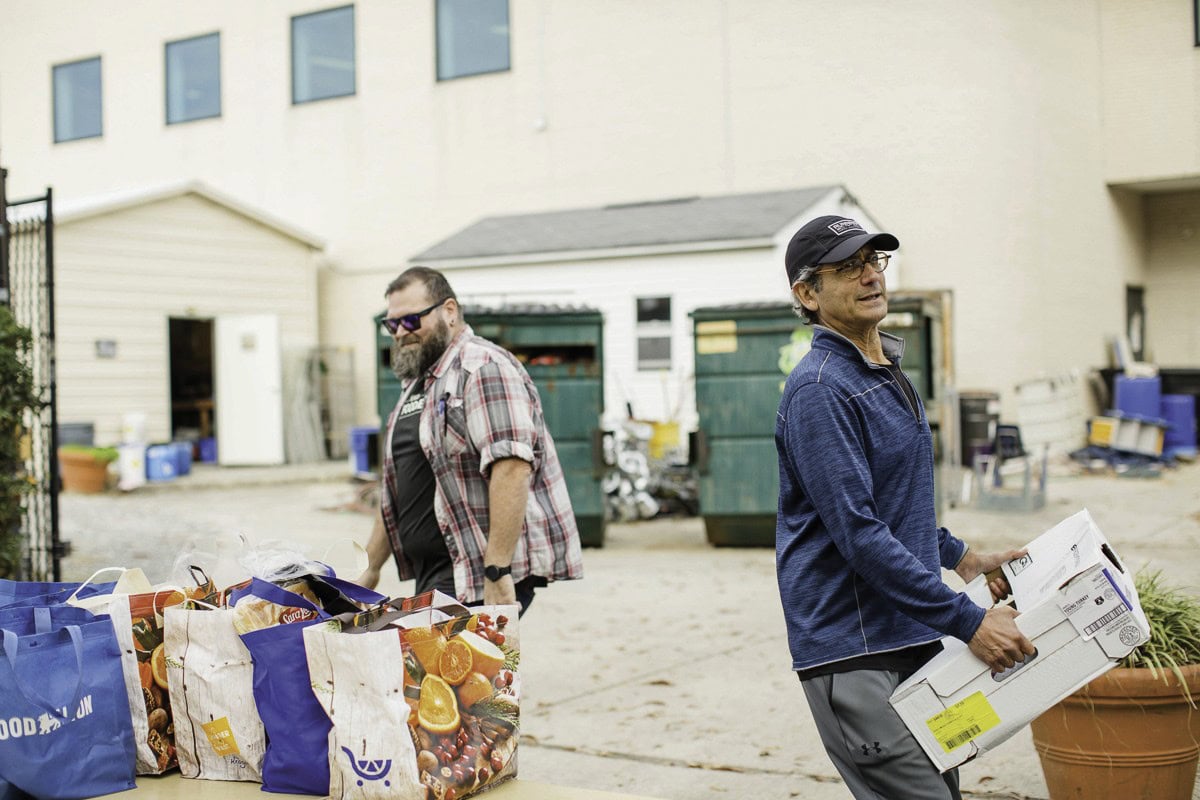 Bryan from Sysco and Steve Leon, 2025 Thanksgiving.