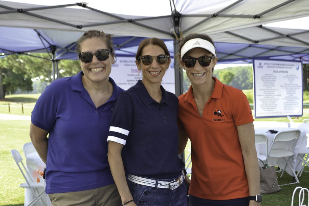 Volunteers Julie Keivit, Amy Gladstein, and Leigh Casson.